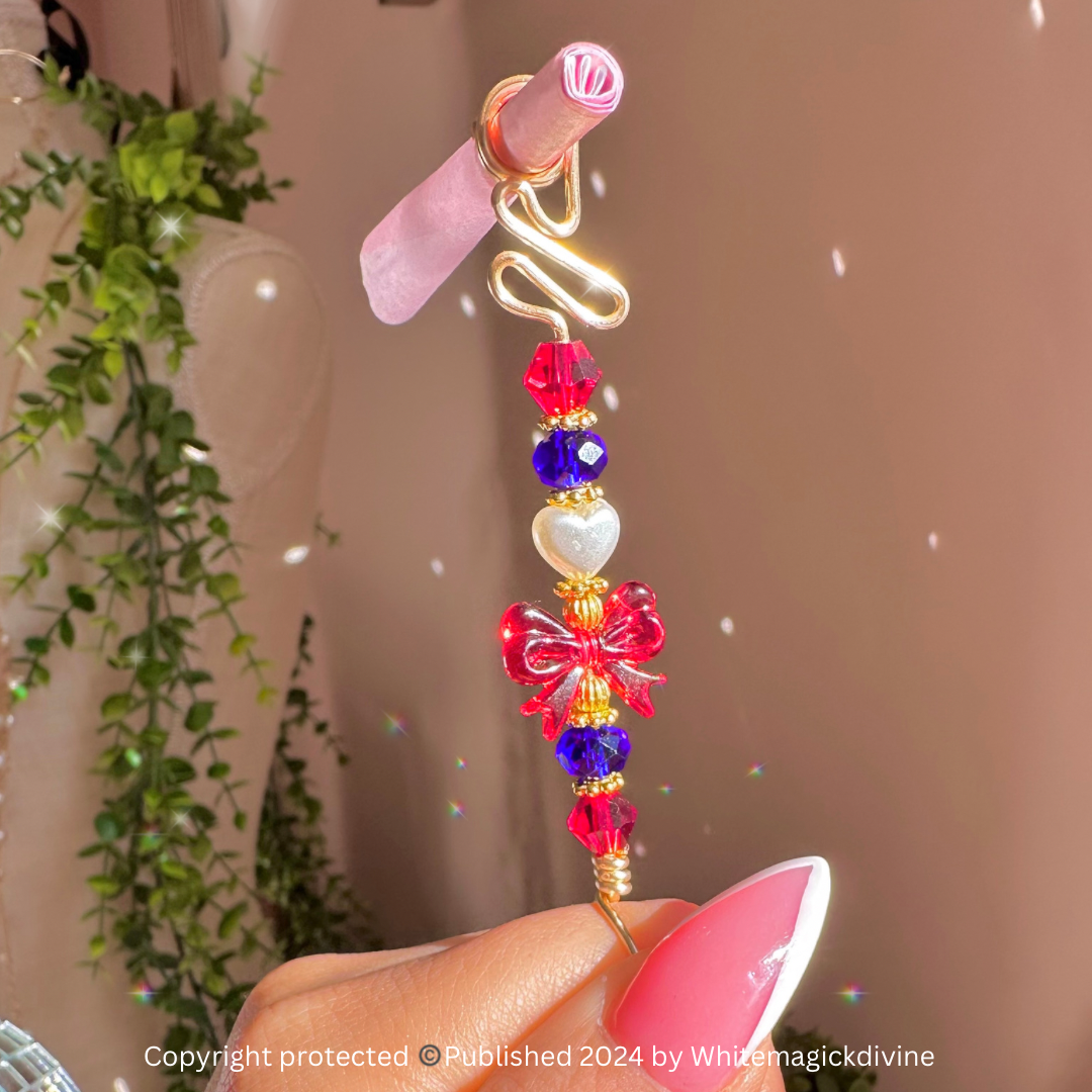 Coquette Crystal Cigarette Holder Smoking Accessories | Long Nail Protector | Smoke Ring | Gifts for smokers | Smoke shop