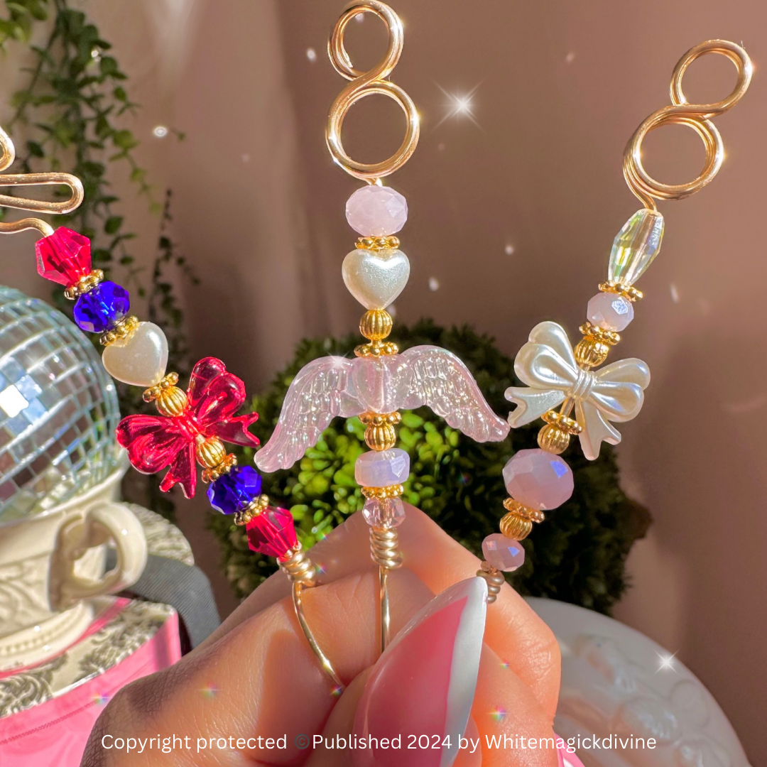 Coquette Crystal Cigarette Holder Smoking Accessories | Long Nail Protector | Smoke Ring | Gifts for smokers | Smoke shop