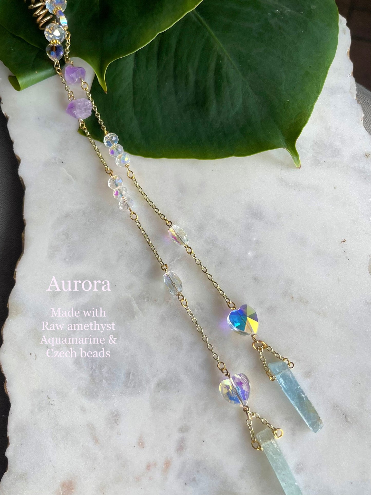Crystal Hair Charm Jewelry