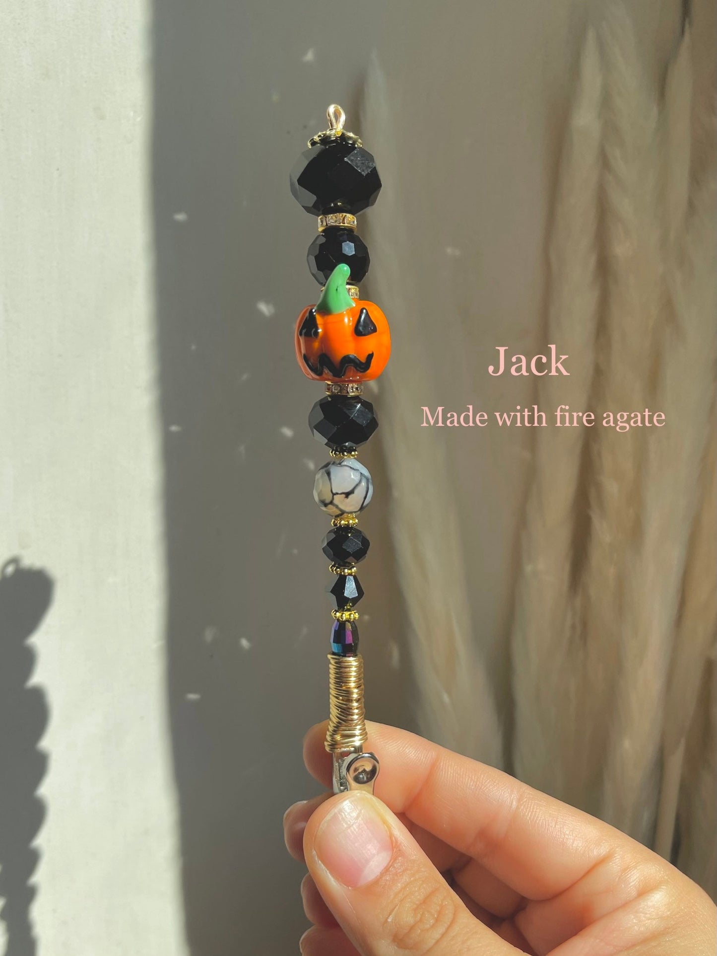 Halloween Crystal Wand Clips