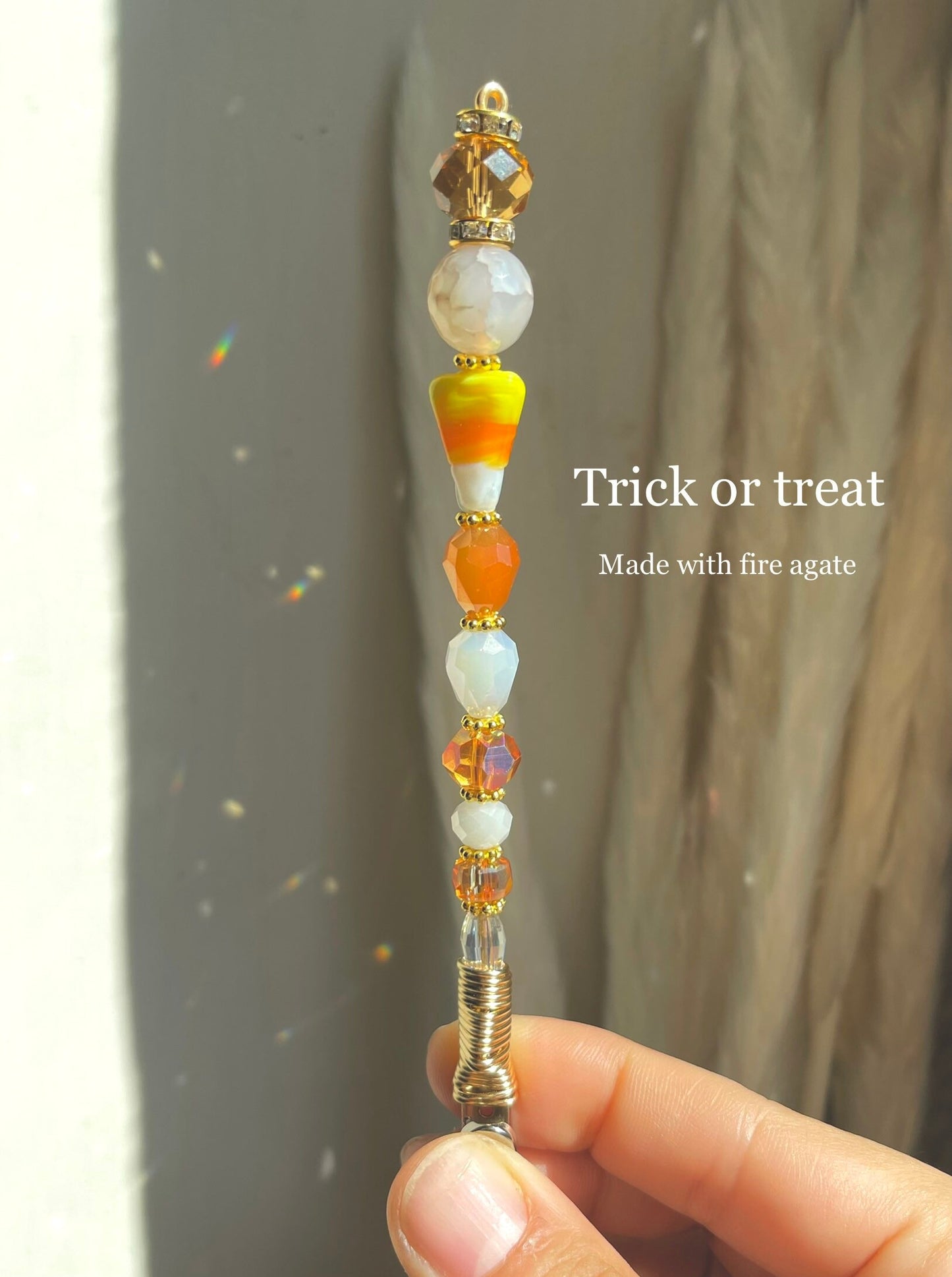 Halloween Crystal Wand Clips