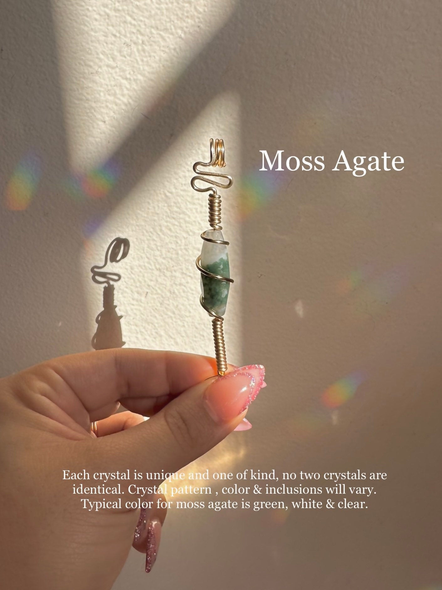 Carnelian Moss Agate Labradorite Smoke Rings