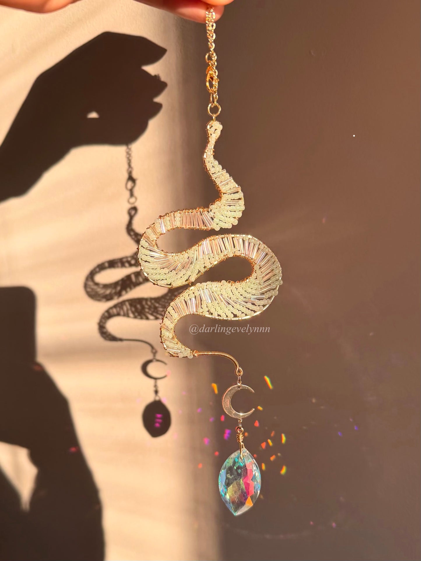 Snake Car Mirror Suncatcher