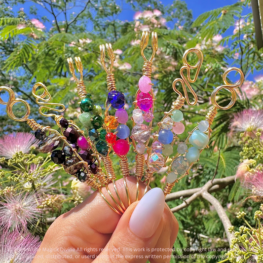 Solar Crystal Cigarette Holder | Smoking Accessories | Selenite Aventurine Opalite | gifts for smokers | Solar System Smoke Ring