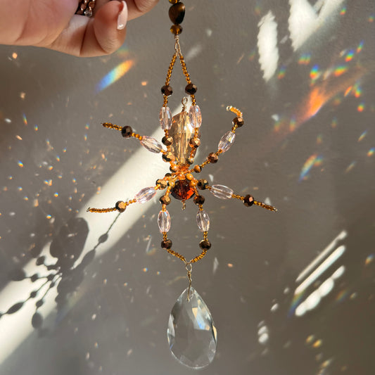 Espresso Martini Spider Suncatcher ornament
