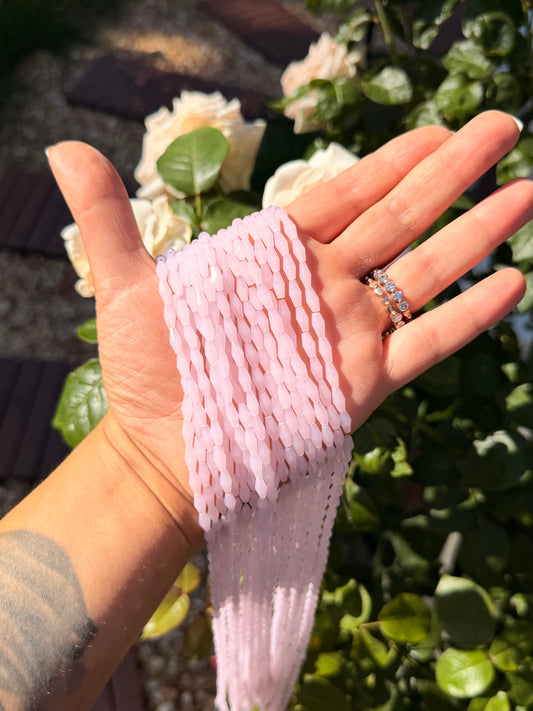 Pink Rice Beads