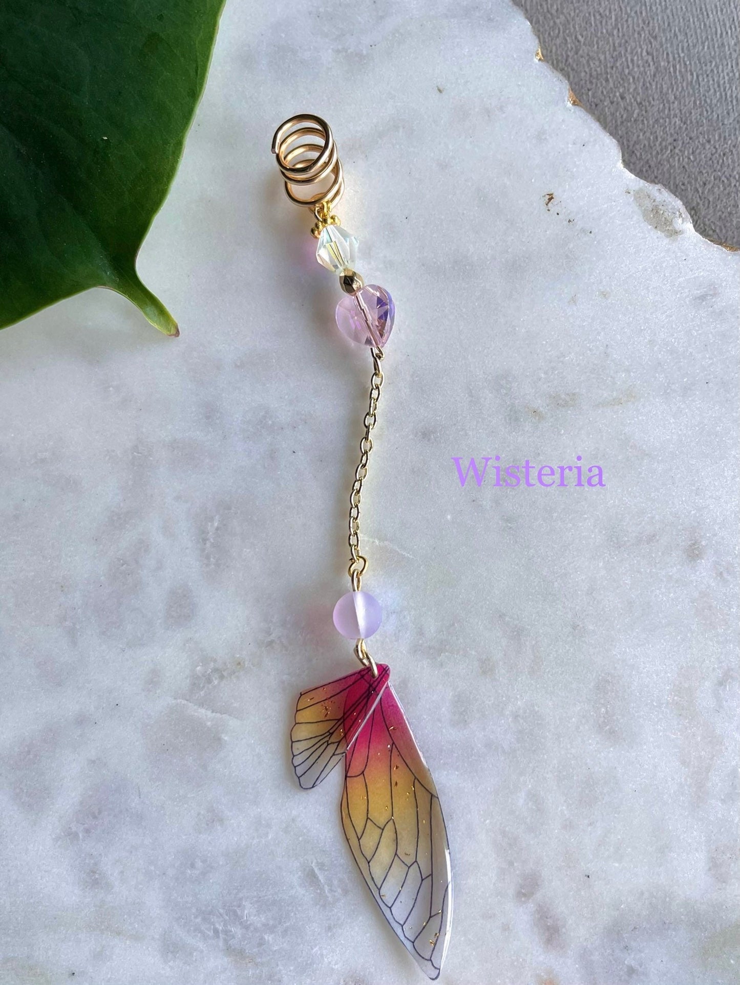 Crystal Hair Charm Jewelry