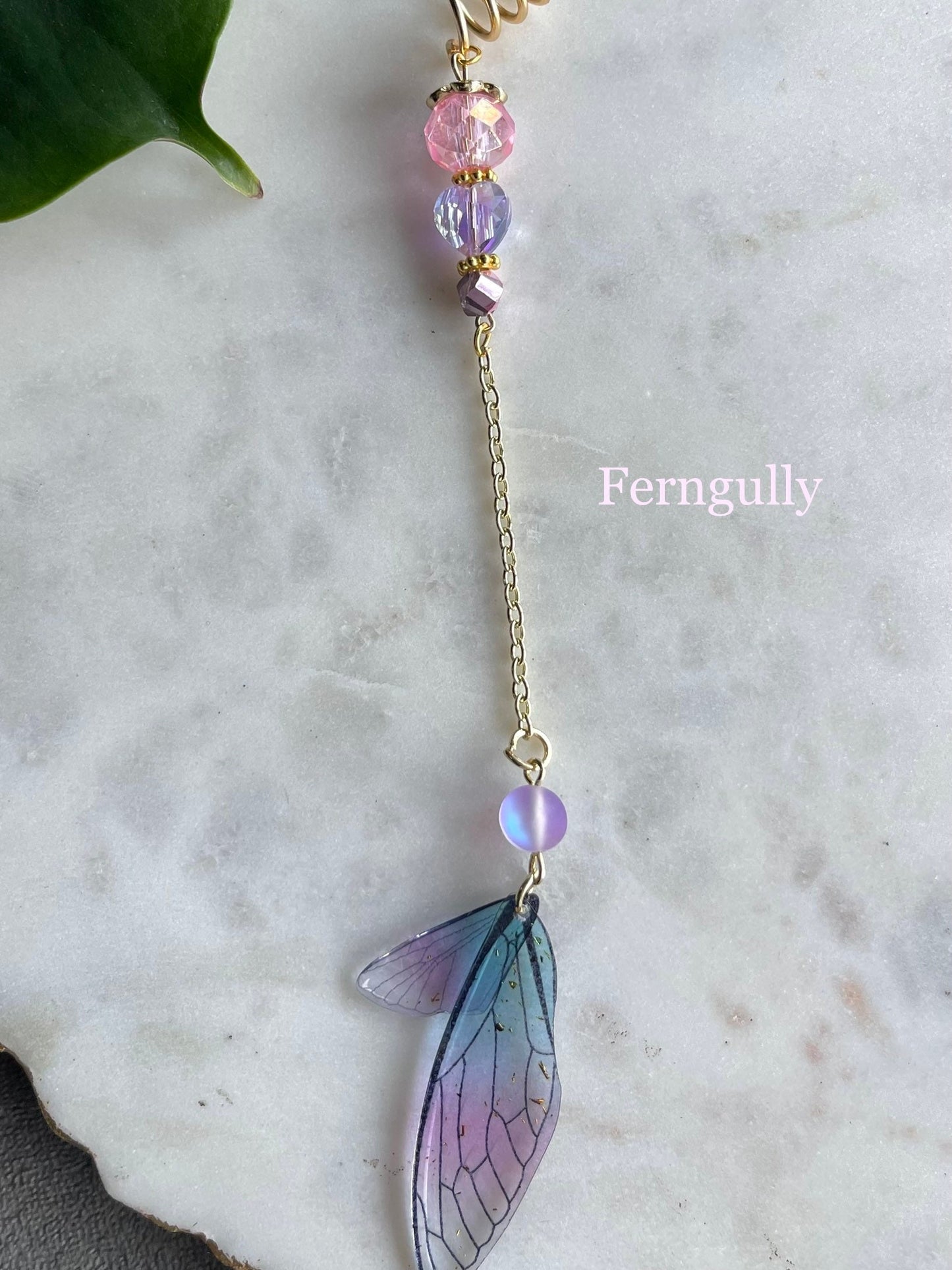 Crystal Hair Charm Jewelry