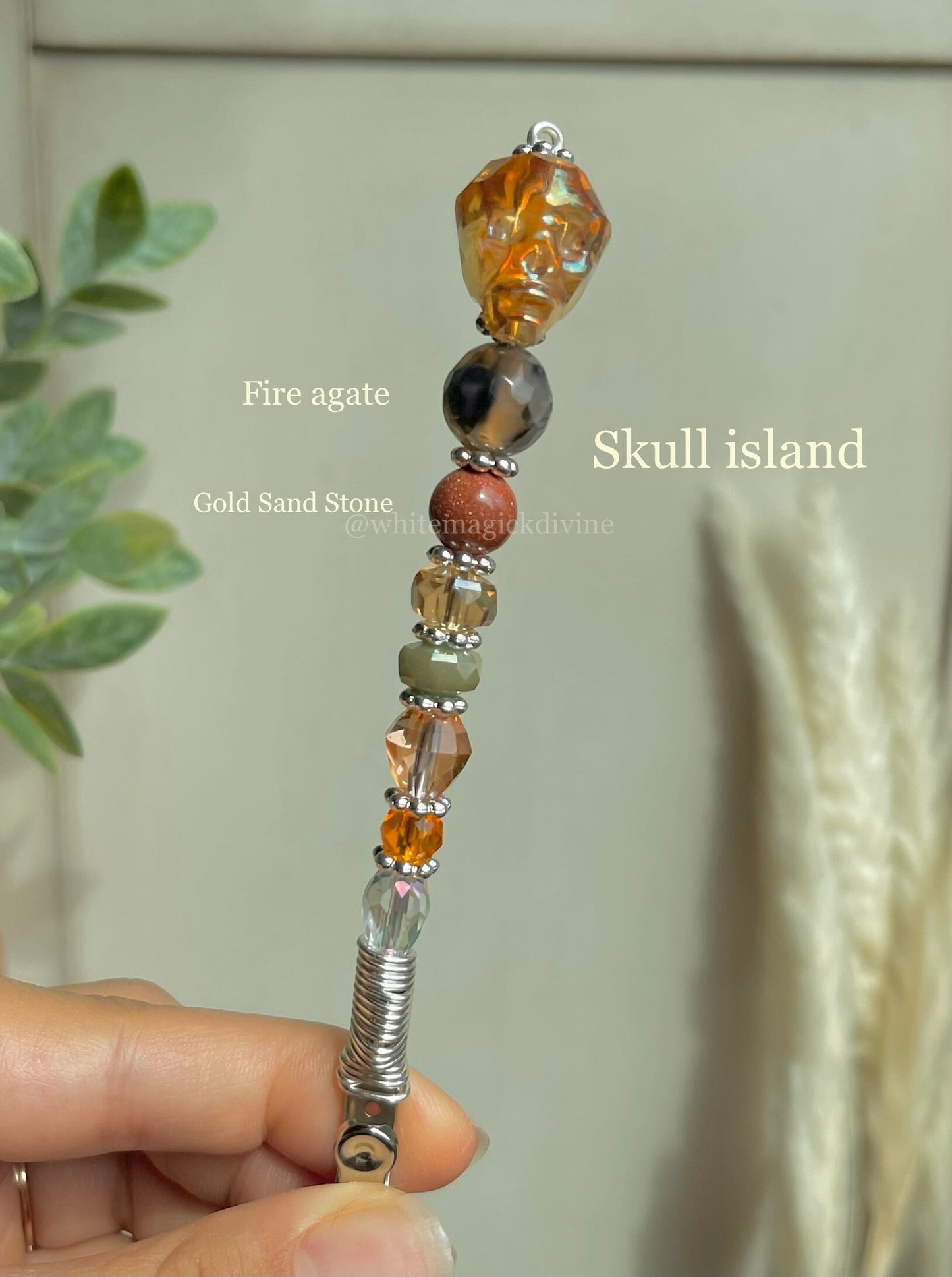 Earth Element Crystal Multi Use Clip