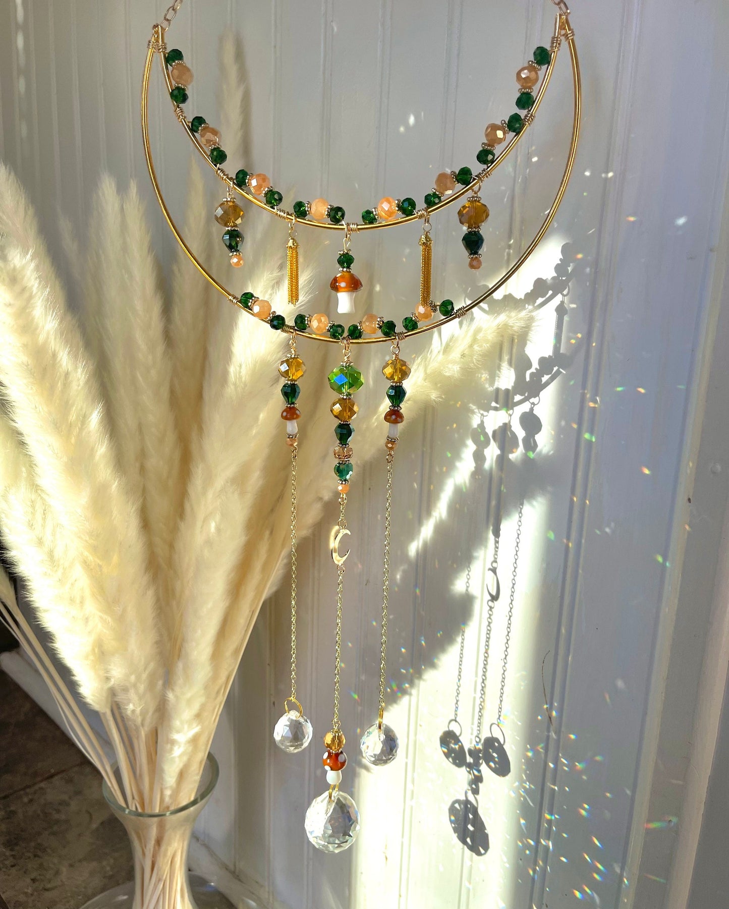 Forest Fairy Enchanted Forest Crystal Sun Catcher