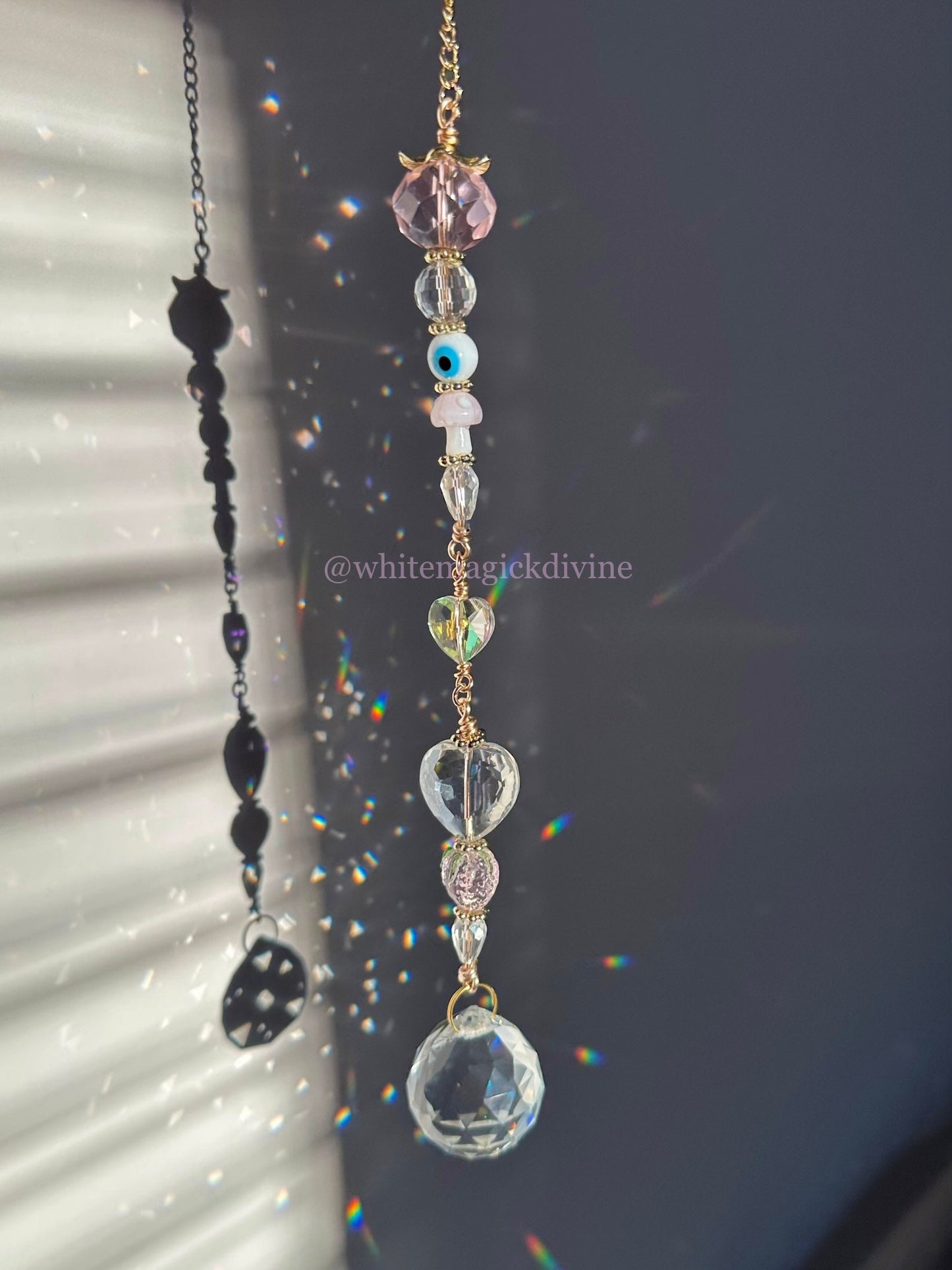 Evil Eye Crystal Car Charm Sun catcher