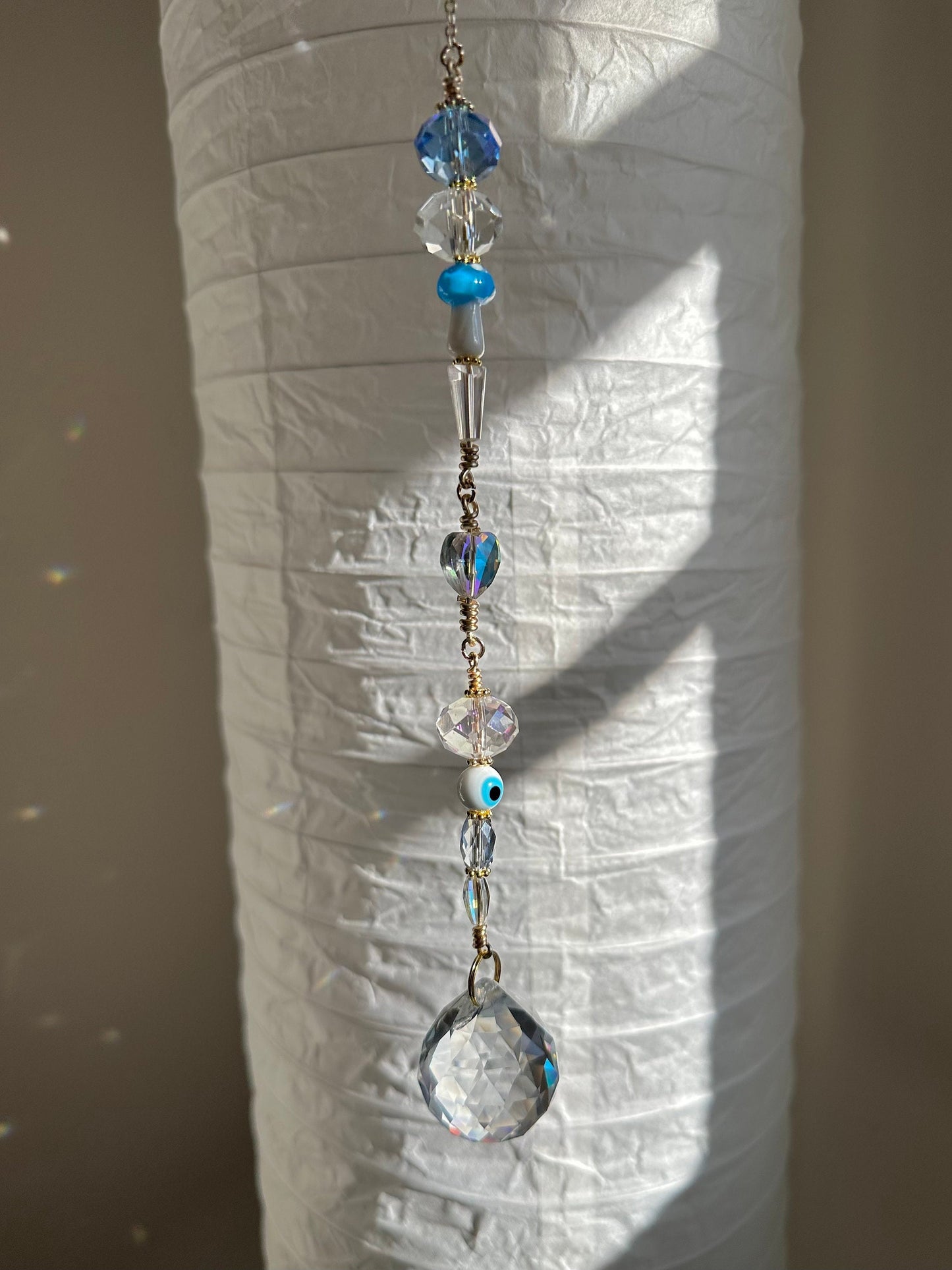 Evil Eye Crystal Car Charm Sun catcher